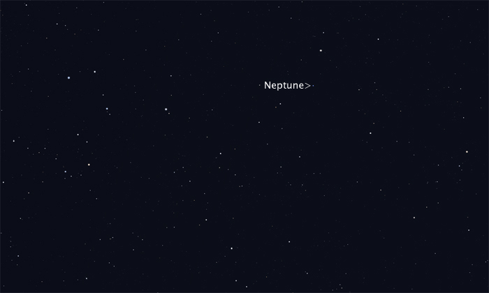 Which Dot Is Neptune Here