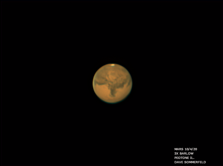 Mars With Syrtis Major, Dave Sommerfeld 20201004